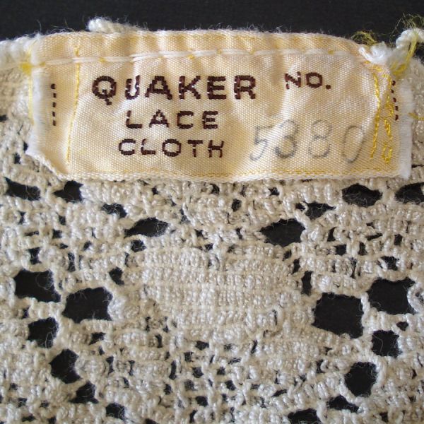 Quaker Lace Tablecloth 90 by 54 Inches #2