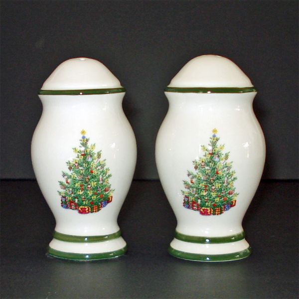 Christopher Radko Christmas Salt Pepper Shakers Mint #2