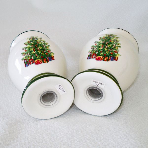 Christopher Radko Christmas Salt Pepper Shakers Mint #3