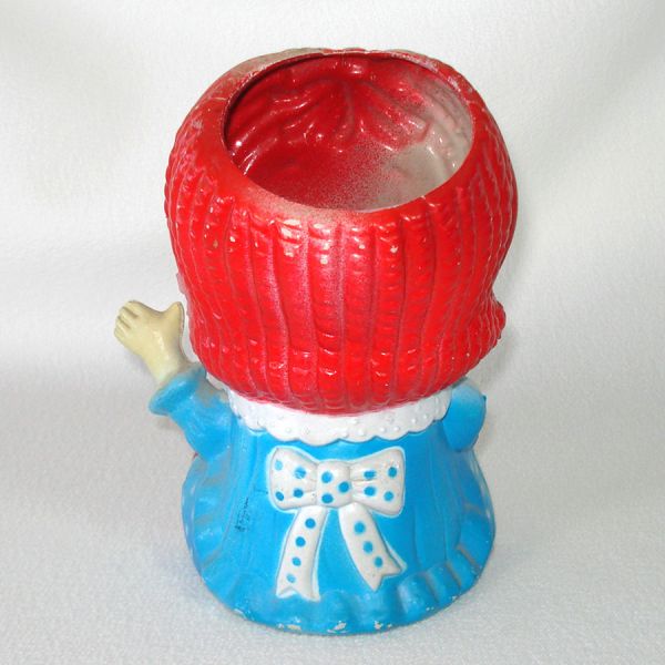 Rubens Polyceramic Raggedy Ann Head Vase #2