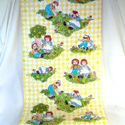Raggedy Ann and Andy Vintage 9 Foot Roll Contact Paper Wallcovering