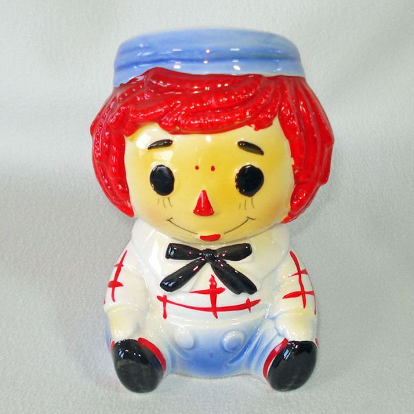 Raggedy Andy Rubens Originals Head Vase Planter