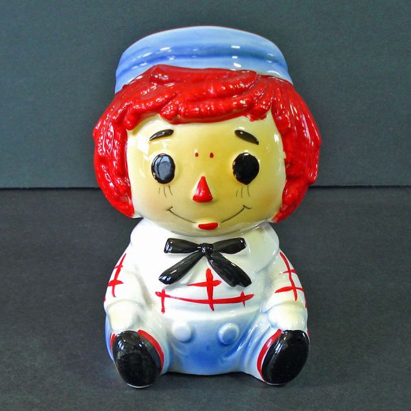 Raggedy Andy Rubens Originals Head Vase Planter #4