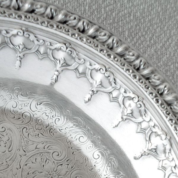 Reed & Barton Riviera Silverplate Pair Bon Bon Bowls Clearance #2
