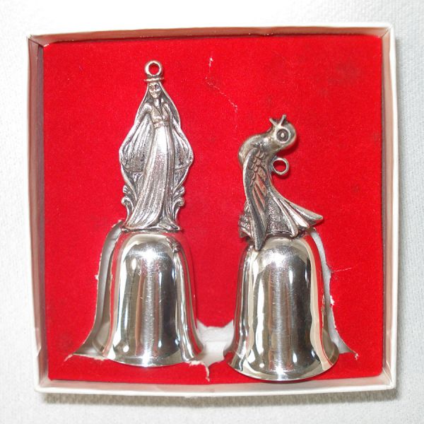 Reed Barton Silverplate 12 Days Christmas Bells Ladies Bird #2