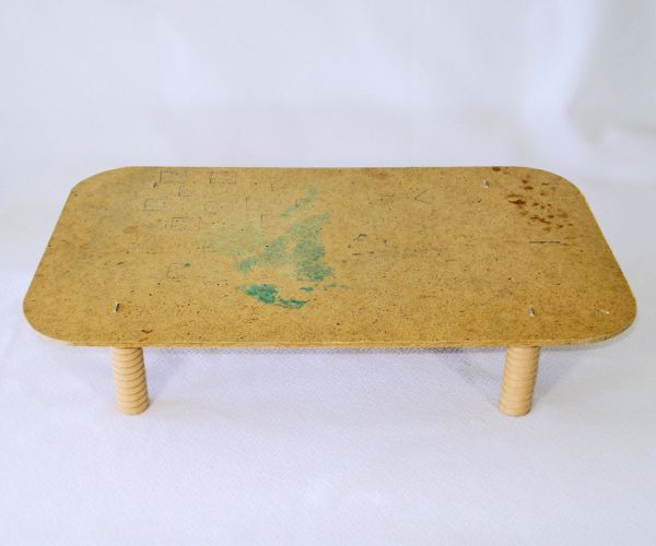 Redmon Woven Wood Picnic Basket With Original Pie Shelf #7