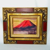 Framed Mount Fuji Painting 16 by 13 Inches