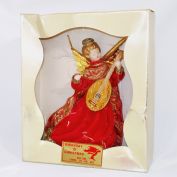 Koestel Christmas Angel With Mandolin Tree Topper in Box