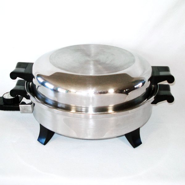 Regal Ware West Bend Society Oil Core Electric Skillet 12 Inch #2