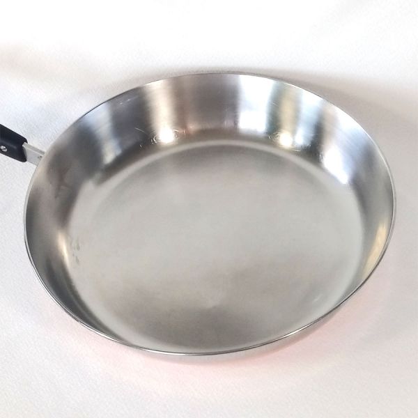 Revere Copper Clad Stainless 12 Inch Covered Skillet #3