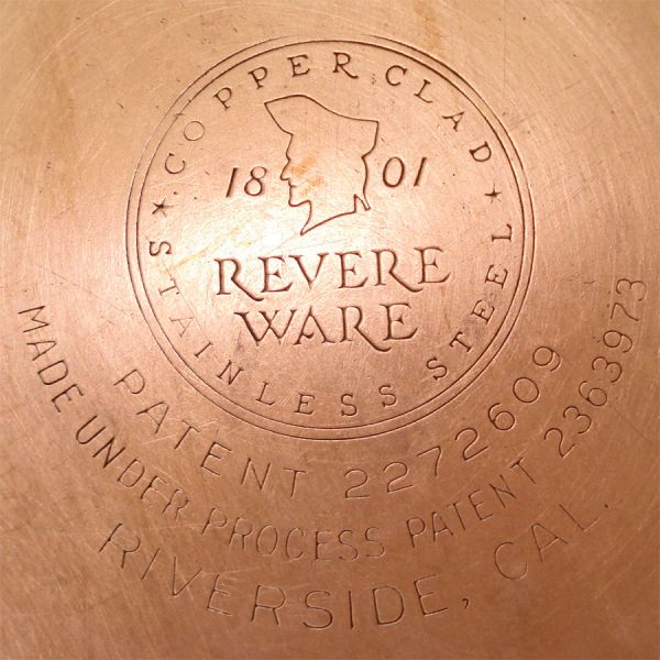 Revere Copper Clad Stainless 12 Inch Covered Skillet #5