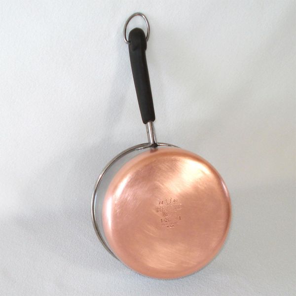 Revere Ware Copper Clad Stainless Steel 1 Quart Covered Saucepan #4