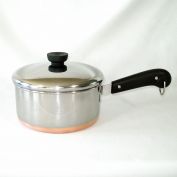 Revere Ware Copper Clad Stainless Steel 2 Qt Covered Saucepan