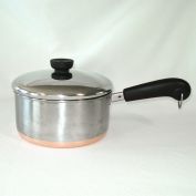Revere Ware Copper Clad Stainless Steel 2 Qt Covered Saucepan