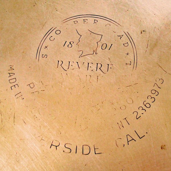 Revere Ware Copper Clad Stainless Steel 3 Quart Covered Saucepan #5