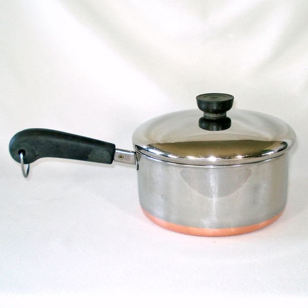 Revere Ware Copper Clad Stainless Steel 2 Quart Saucepan #2