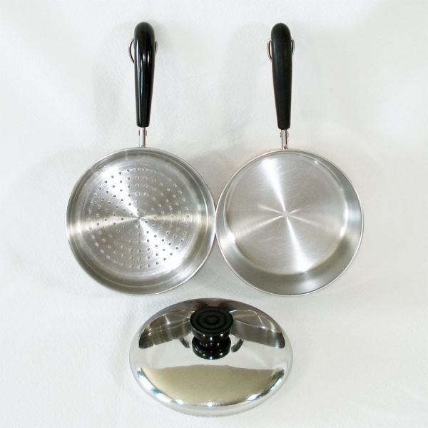Revere Copper Clad Stainless 1.5 Qt Steamer Saucepan #3