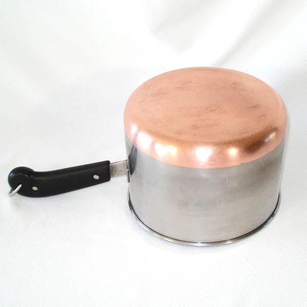 Revere Ware Copper Clad Stainless 3 Quart Saucepan and Lid #4