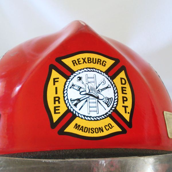 Cairns Fire Fighter Helmet Rexburg Idaho #2