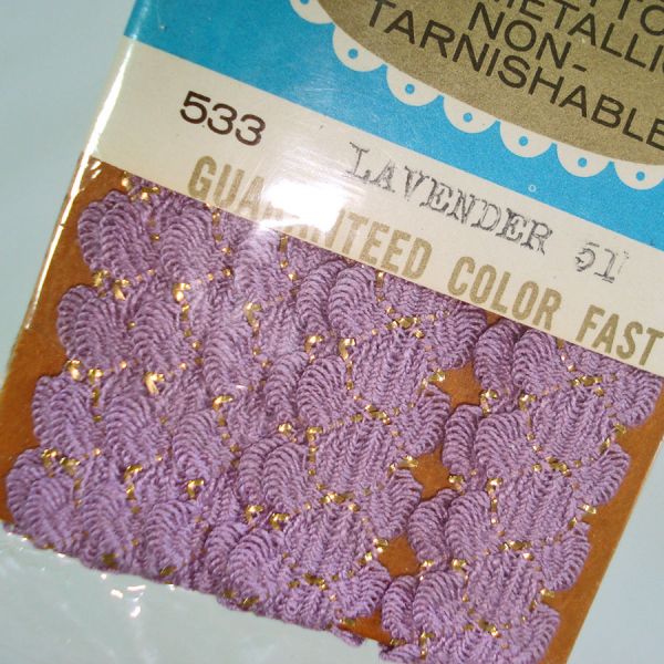 Assortment Vintage Packaged Sewing Rick Rack and Trims Clearance #5