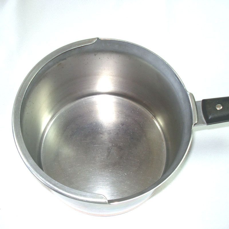 Revere Ware 2 Qt Copper Clad Tall Stainless Sauce Pan Saute Pot