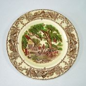 Rural Scenes Salad Plate Wilkinson Royal Staffordshire Clearance