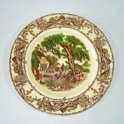 Rural Scenes Salad Plate Wilkinson Royal Staffordshire