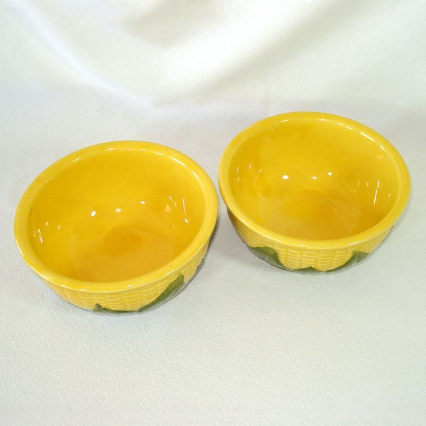 Shawnee Corn King Pair 6 Inch Mixing Bowls Clearance #2