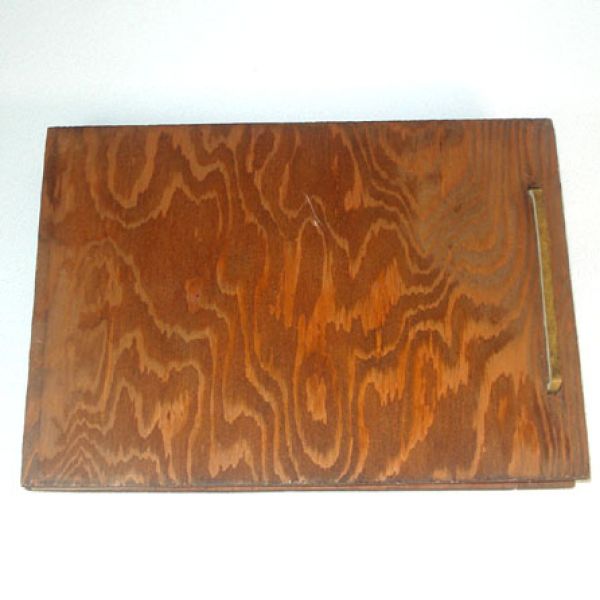 Scotty Dog 1940s Painted Wood Photo Album Clearance #3