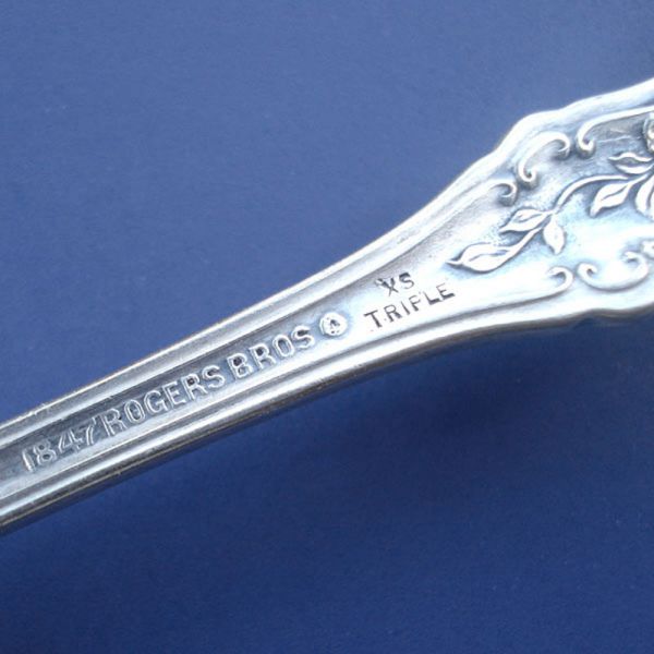 Sharon 1910 Silverplate 2 Teaspoons, 1847 Rogers Bros #3