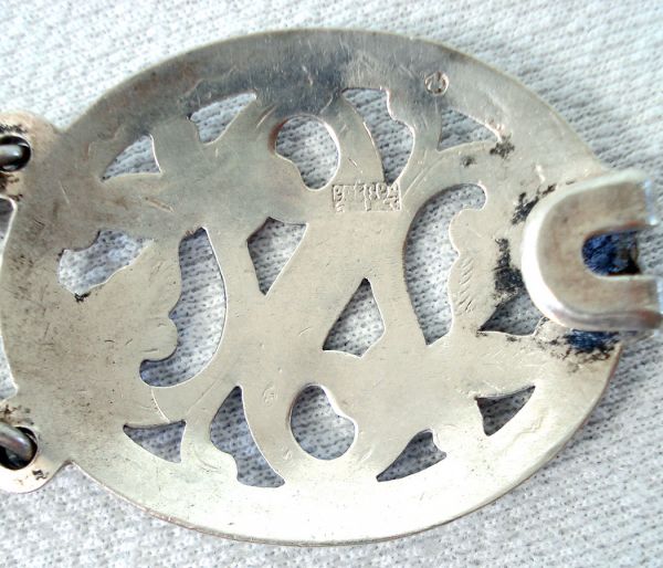 Siam Silver Metal Link Belt With Buckle 32 Inches Clearance #5