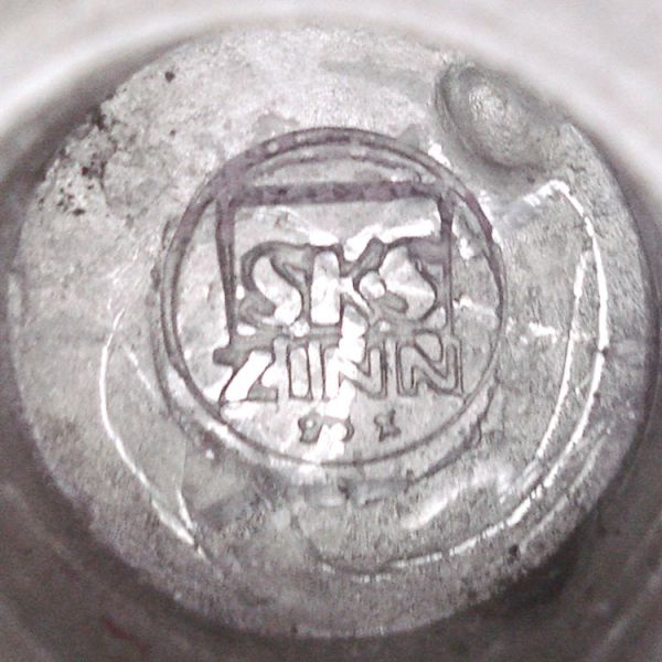 Germany SKS Zinn Pewter Grapes Candlesticks Clearance #4