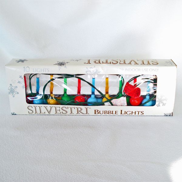 Box Silvestri Christmas Bubble Lights String