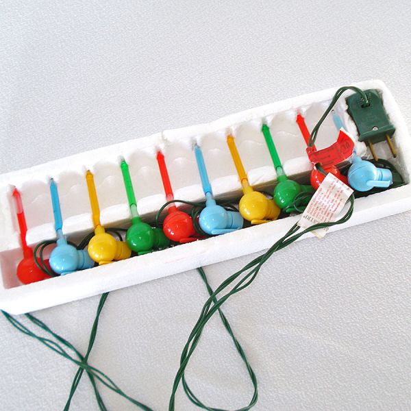 Box Silvestri Christmas Bubble Lights String #2