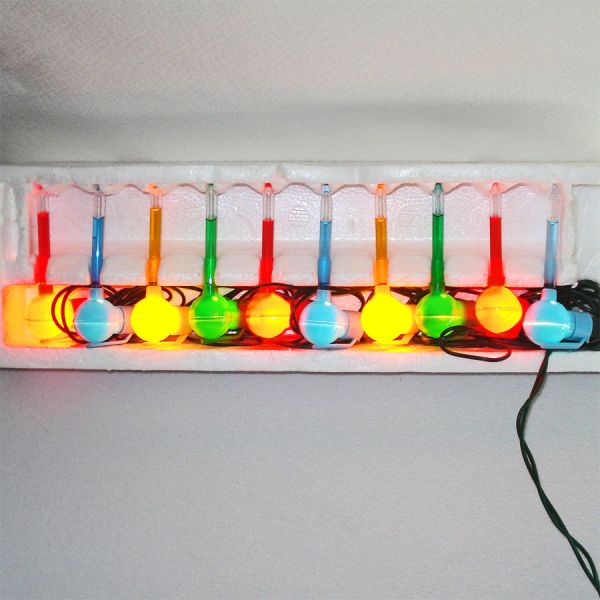 Box Silvestri Christmas Bubble Lights String #3