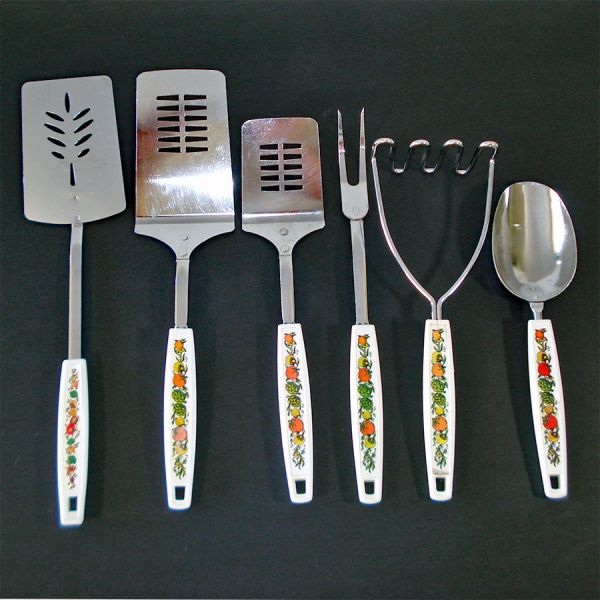 Spice of Life Kitchen Utensils 6 Piece Lot Corning Go-Withs