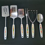 Spice of Life Kitchen Utensils 6 Piece Lot Corning Go-Withs