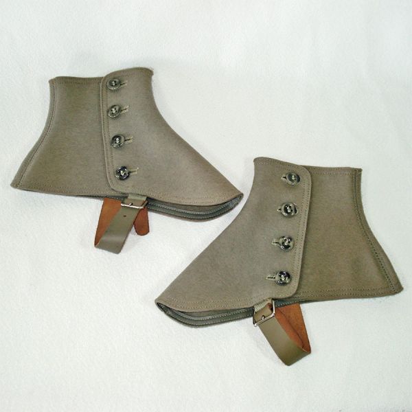 Edwardian Wool Spats Unused in Original Box Clearance #2