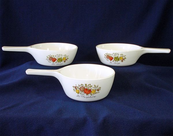 Corning Ware French Spice of Life 3 Piece Stovetop Pans #2