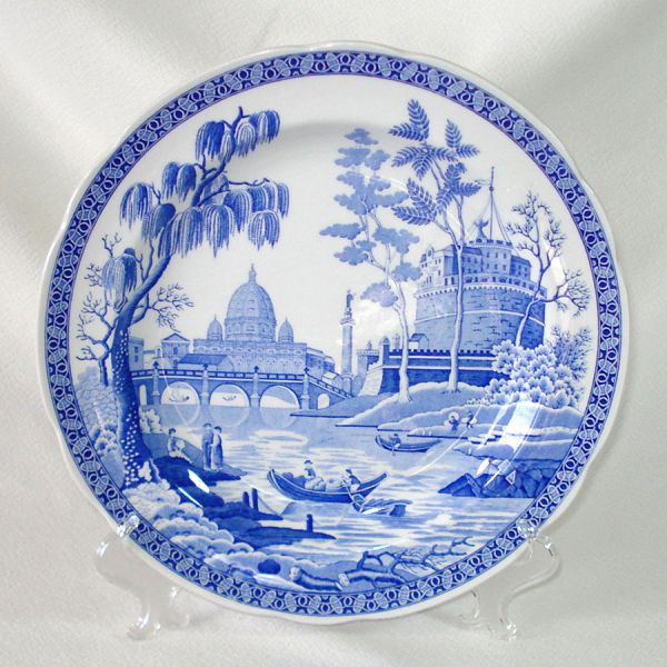 Spode Blue Room Rome Transferware Plate #3