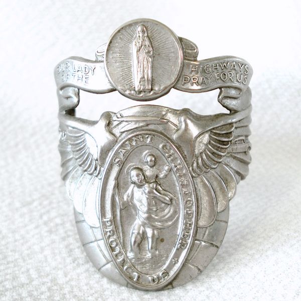 Saint Christopher Bicycle Clip