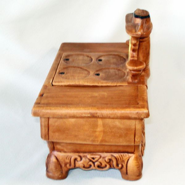 Twin Winton Wood Stove Cookie Jar #4