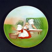 Royal Bayreuth Bavaria Sunbonnet Babies Childs Plate