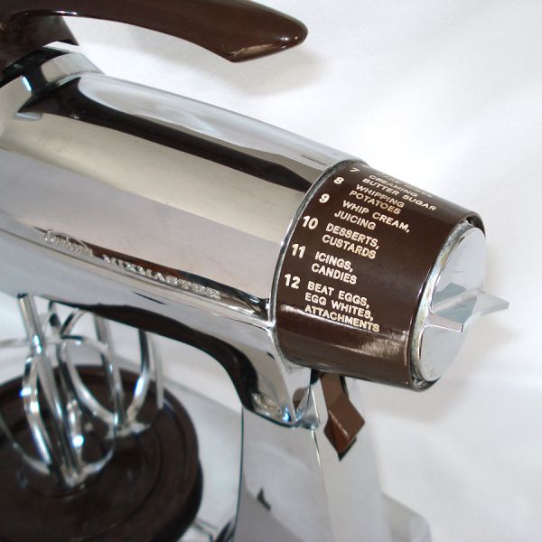 Sunbeam 12 Speed Chrome Mixmaster Mixer With Steel Bowls #4