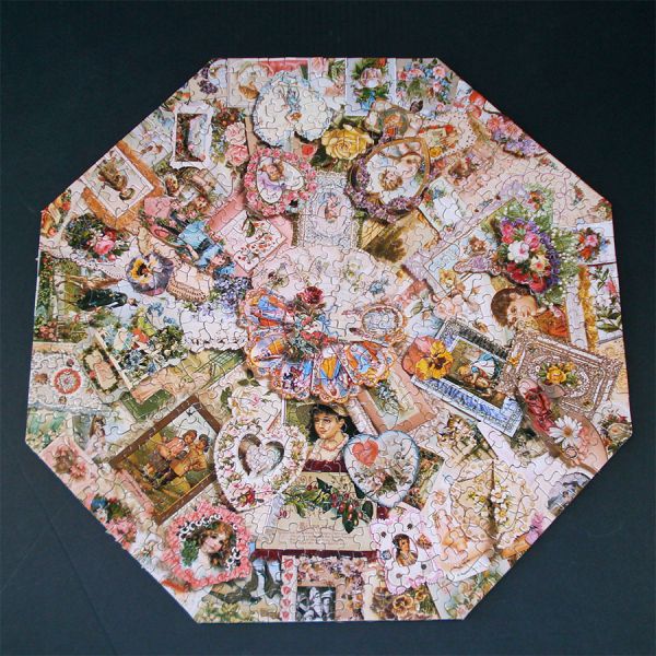 Sweet Sentiments Springbok Victorian Greeting Cards Jigsaw Puzzle #2