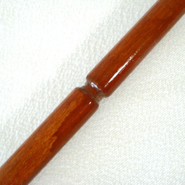 Pair Mid Century Wooden Hanging Tapestry Rods #2