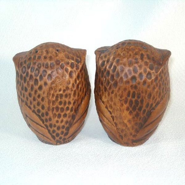 Treasure Craft Big Eyed Owl Salt and Pepper Shakers #2