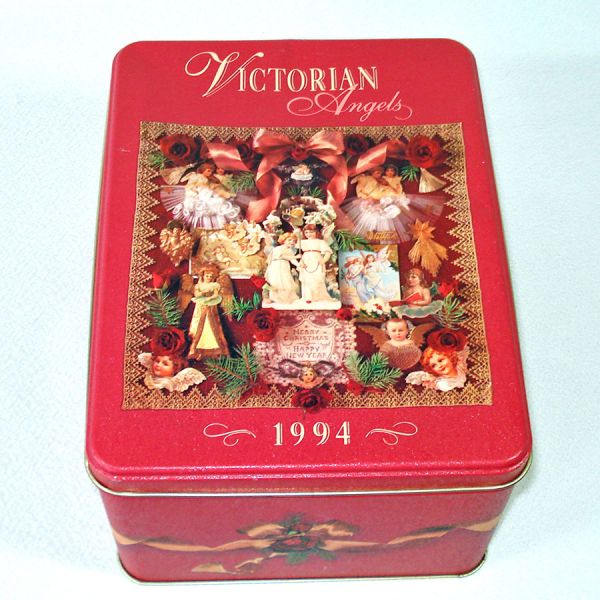 Victorian Angels Springbok Jigsaw Puzzle In Fancy Tin Clearance