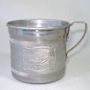 Embossed Aluminum Baby Cup Circus Theme