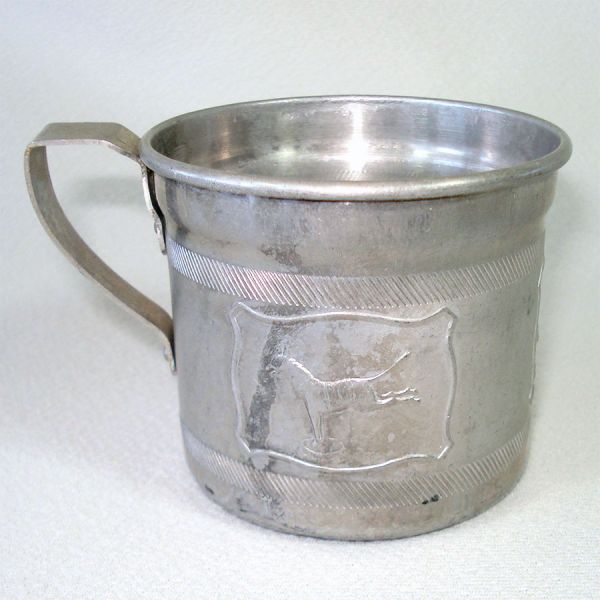 Embossed Aluminum Baby Cup Circus Theme Clearance #2
